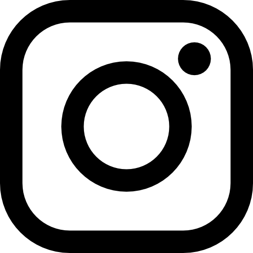 Logo de instagram en negro para niayerniamañanahoy